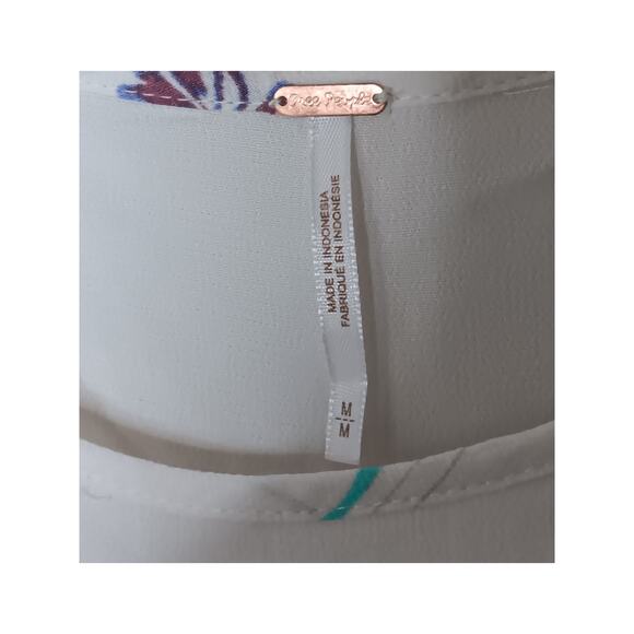 Free People Clear Skies Printed Tunic Dress SZ M Reg $138 - Picture 7 of 10